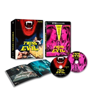 Twins Of Evil (1971) – 4K UHD LE Box Set - Peter Cushing (HAMMER FILMS) - Image 1 of 4