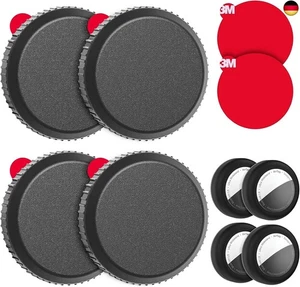 4er Pack Airtag Aufkleber Halterung BOZILY Airtag Halter IPX8 wasserdichte mit - Bild 1 von 8