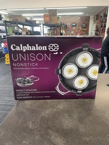 CALPHALON UNISON NONSTICK PERFECT POACHER 3 QT (NOB) - Picture 1 of 8