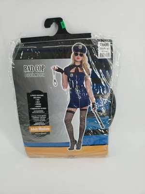 Amscan Bad Cop Women's Size Medium (6-8)  Halloween Costume  - Image 1 of 4