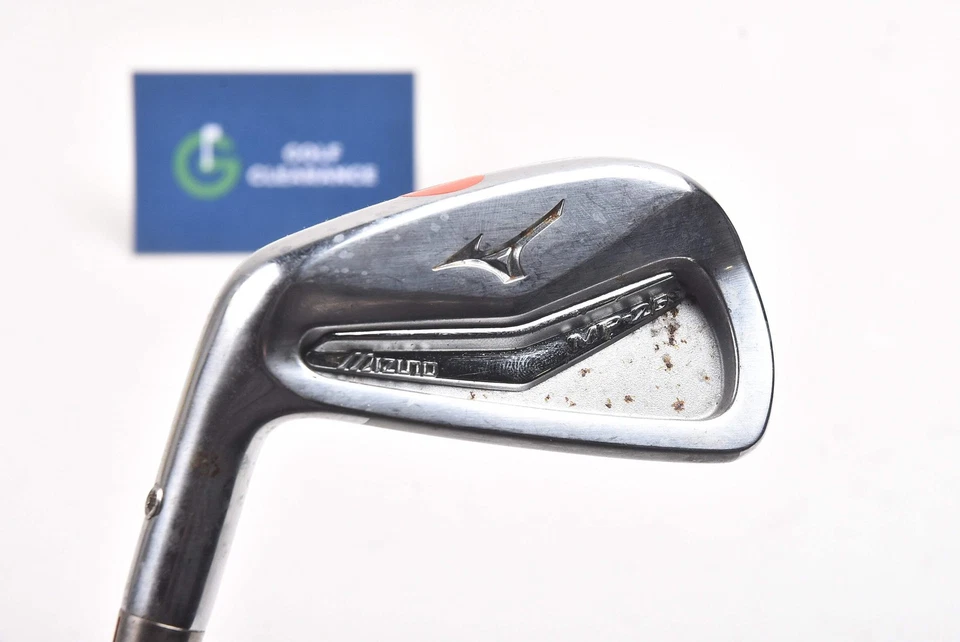 Left Hand Mizuno MP-25 #6 Iron / Stiff Flex KBS Tour C-Taper 120 / STD / Demo - Image 1 of 4