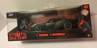 Coche fundido a presión Batimóvil Jada Toys con figura de Batman DC Comics 1:32 diecast nuevo en caja Foto 1 de 4