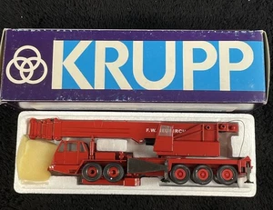 Conrad #3070 Krupp 80GMT Mobile Truck Crane - Scale 1:50 - Die Cast Model Boxed! - Picture 1 of 11