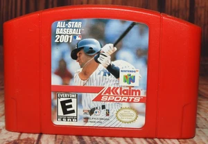 All-Star Baseball 2001 (Nintendo 64, 2000) N64 - Nur rote Cartridge - Bild 1 von 10