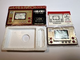 NINTENDO GAME AND & WATCH Lion 1981 WITH BOX Direct From Japan Very Rare