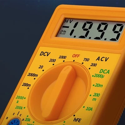 DT830G LCD Digital Voltmeter Amperemeter Ohmmeter mit Batteriemessung - Bild 1 von 4