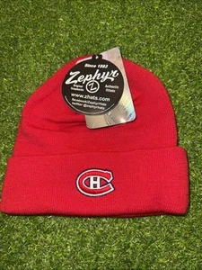 Montréal Canadiens NHL Cuffed Knit Stocking Winter Beanie Mütze Cap NEU Zephyr - Bild 1 von 4