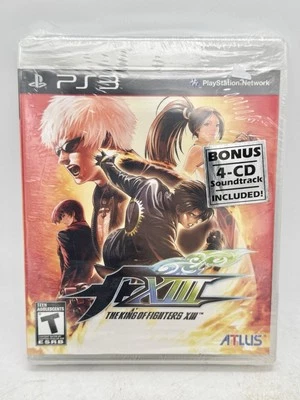 The King of Fighters XIII w/ Bonus 4-CD Soundtrack - PS3 ~ NEW SEALED - Image 1 of 4