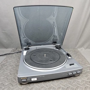 Giradischi stereo Aiwa PX-E850K giradischi vinile completamente automatico trasmissione a cinghia - Foto 1 di 17