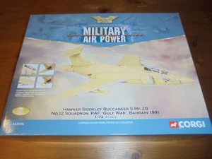 CORGI AA34104 1/72 BUCCANEER S.MK.2B RAF 12 SQD. "HELLO SAILOR" GULF WAR BAHRAIN - Picture 1 of 7