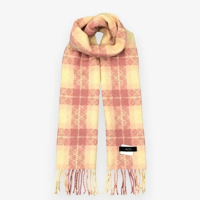 Vintage INED Scarf Muffler Wool Yohji Yamamoto Fringe Winter Christmas Scarves - Image 1 of 4