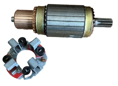 New Armature & Brush Holder for Starter M008T50171,172 M008T50071,72 Ford Trucks - Image 1 of 2