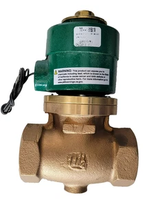 Morrison Bros 710---0150 1V solenoid valve 1.50" NPT, 120V/ 60Hz AC coil - Picture 1 of 1