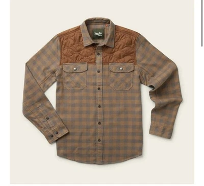 Howler Bros Quintana Shirt Mens Small Plaid Quilted Flannel Western Outdoor - Image 1 of 4