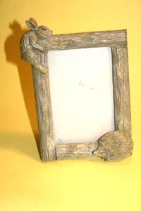 Hedgehog and Rabbit  Themed Photo Frame for 9x13 cm picture- Unused. - Picture 1 of 4
