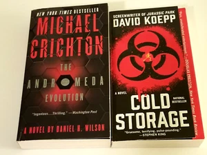 Andromeda Evolution by Michael Crichton and Cold Storage by David Koepp - Picture 1 of 5