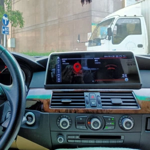 10.25" Android Head Unit Screen for BMW 530i 535i 550i 545i 525i 2005-2008 Wifi - Picture 1 of 8