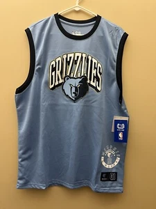 #190 Memphis Grizzlies NBA Tank Top Ultra Game Blue Jersey XL New “#12 Morant” - Picture 1 of 3