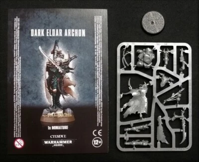 40K Drukhari Archon Dark Eldar Warhammer НОВЫЙ на SPRUE Combat Patrol Kabalite - Изображение 1 из 2