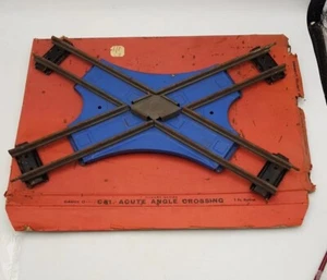 Hornby O Gauge CA1 Acute Angle Crossing 1ft Radius Boxed - Picture 1 of 5