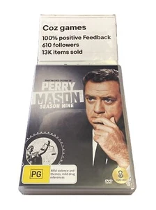 PERRY MASON Season 9 dvd region 4 complete series Nine RAYMOND BURR Region 4 - Picture 1 of 11