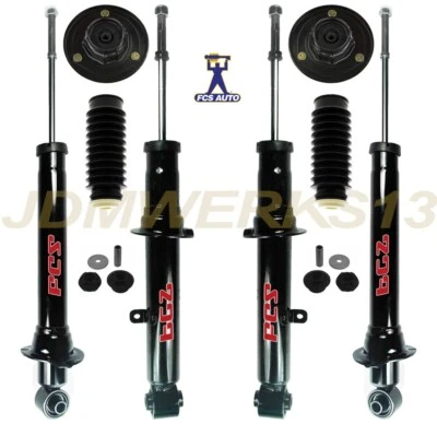 KIT DE SUPORTES E BOTAS DE POEIRA FC SHOCKS PARA HONDA ACCORD CROSSTOUR 10 11 12-15 - Imagem 1 de 2
