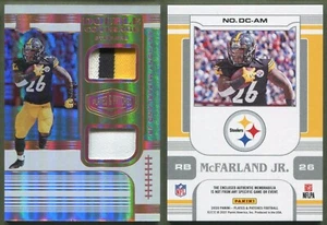 2020 Plates & Patches Double Coverage #DC-AM Anthony McFarland Jr (55/99) Trikot - Bild 1 von 1
