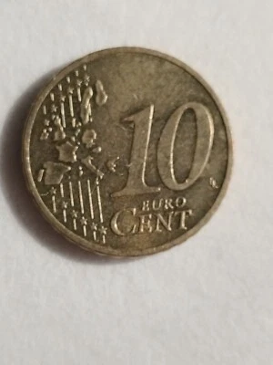 2002 D German 10 Cent  Euro In Prestine Condition. 1st Edition. - Image 1 of 4