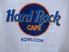 RaRe! Hard Rock Cafe Kowloon vtg shirt tank top white XL