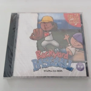 Backyard Baseball PC CD-ROM Game NEW Sealed Original 1999 Humongous - Picture 1 of 2