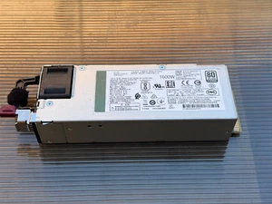 IP38997-B21 830270-302 HPE 1600W Flex Slot Platinum Hot Plug P39384-001 - Afbeelding 1 van 1