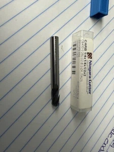 NIAGARA CUTTERS N53974 1/4"X1/4"X1/2"X2" 4 FL BALL END ENDMILL - Picture 1 of 1