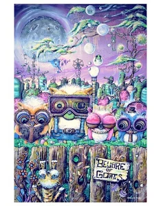 "BACKROADS"" Papierdruck, Pop Art Graffiti Tattoo Wisconsin Traum Farm Eulen Katze" - Bild 1 von 8