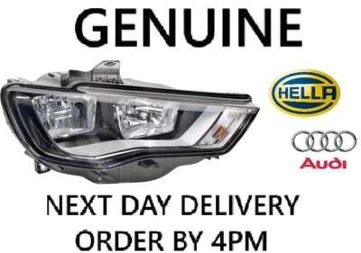Faro halógeno derecho original OEM Hella Audi A3 2013-20 Foto 1 de 2