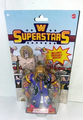 WWE WRESTLING W SUPERSTARS SERIES  ULTIMATE WARRIOR INCLUDES ENTRANCE DUSTER - Image 1 of 2