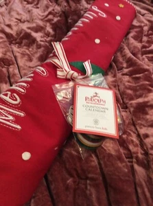 Pottery Barn Kids Countdown Advent Calendar Rudolph NWT! Holiday Christmas - Picture 1 of 1