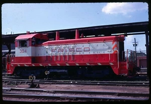 Diapositiva de riel original - SLSF Frisco 304 sin ubicación 1970 - Imagen 1 de 1