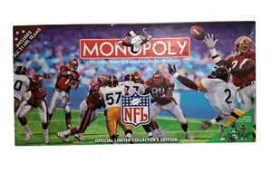 Monopoly NFL Official Limited Collector's Edition Board Game 100% Complete 1998 - Picture 1 of 3