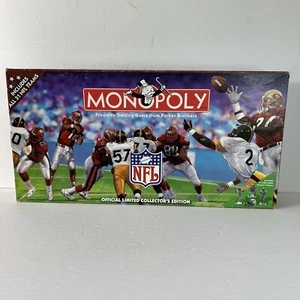 Monopoly NFL Official Limited Collectors Edition 1998 Vintage Board Game READ - Picture 1 of 8