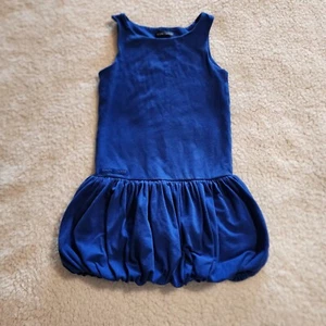 Ralph Lauren Little Girl Sleeveless Royal Blue Dress Size 6 READ - Picture 1 of 11