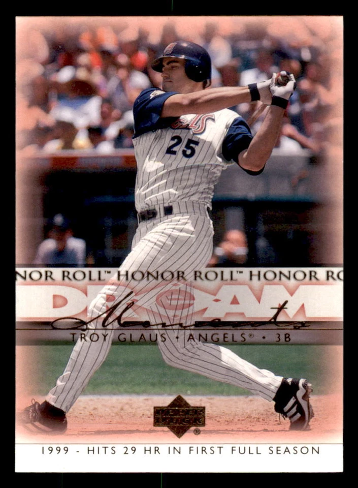 2002 Upper Deck Honor Roll  #80 Troy Glaus Anaheim Angels - Image 1 of 2