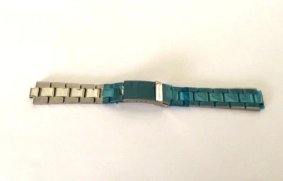 New Swiss Army Watch Band Stainless Steel 14mm Graduated - 17 MM Ends 6” - Image 1 of 4