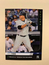 MIKE  FORD 2019 Topps Now Future Award Winner AL Rookie Superfractor 1/1 Set