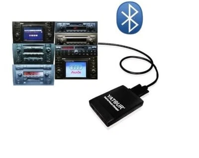 Bluetooth USB SD MP3 Adapter Handsfree Mount Fits AUDI A2 A3 A4 A6 A8  - Image 1 of 4