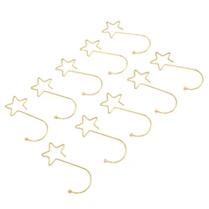 120Pcs Star-Shaped Bauble Hooks Holders for Christmas Tree Ornament Hangers Xmas - Picture 1 of 22