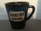 Harley Mama Mug 5" Tall Coffee Cup Stonewear Blue Ombre By Ganz