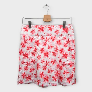 FootJoy Golf Women's Skort Performance Knit (Red/White) - Small - Picture 1 of 2