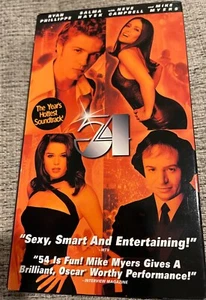 54 VHS Video Tape 1999 Ryan Phillippe, Mike Myers, Selma Hayek, Neve Campbell - Picture 1 of 3