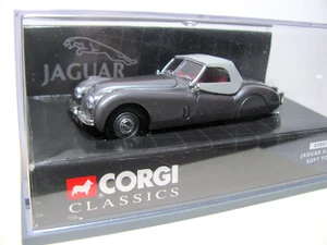JAGUAR XK120 SOFT TOP 1/43rd SCALE DIECAST MODEL - Picture 1 of 3