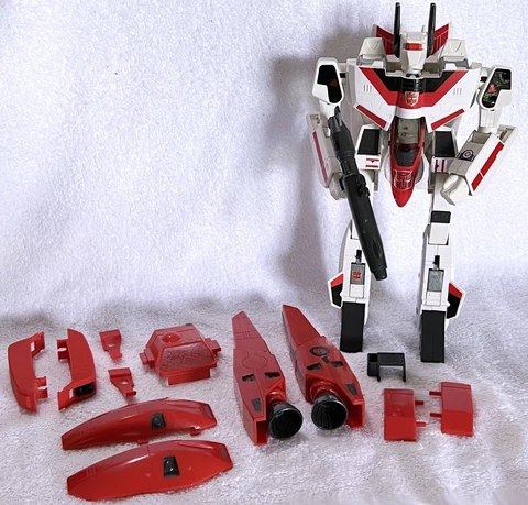 G1 1985 JETFIRE • 100% COMPLETE • VINTAGE G1 TRANSFORMERS Cover